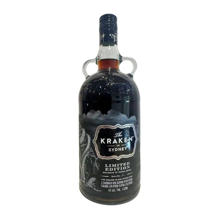 Kraken Vs Sydney Batch No. 1 Limited Edition Black Spiced Rum 1L bottle