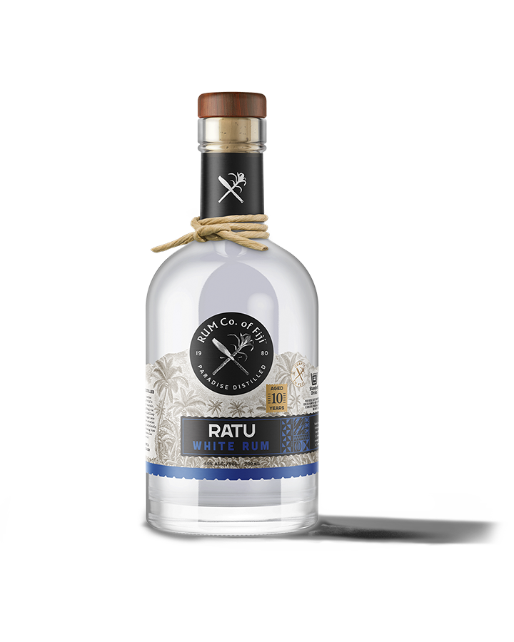 Ratu White 10 Year Old Rum 700ml bottle