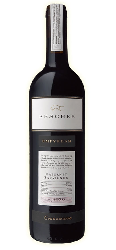 Reschke Empyrean Cabernet Sauvignon 2010 Coonawarra red wine 750ml bottle