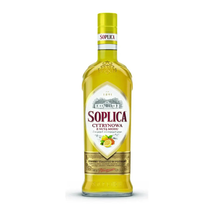 Soplica Lemon with a Hint of Honey Vodka Liqueur 500ml