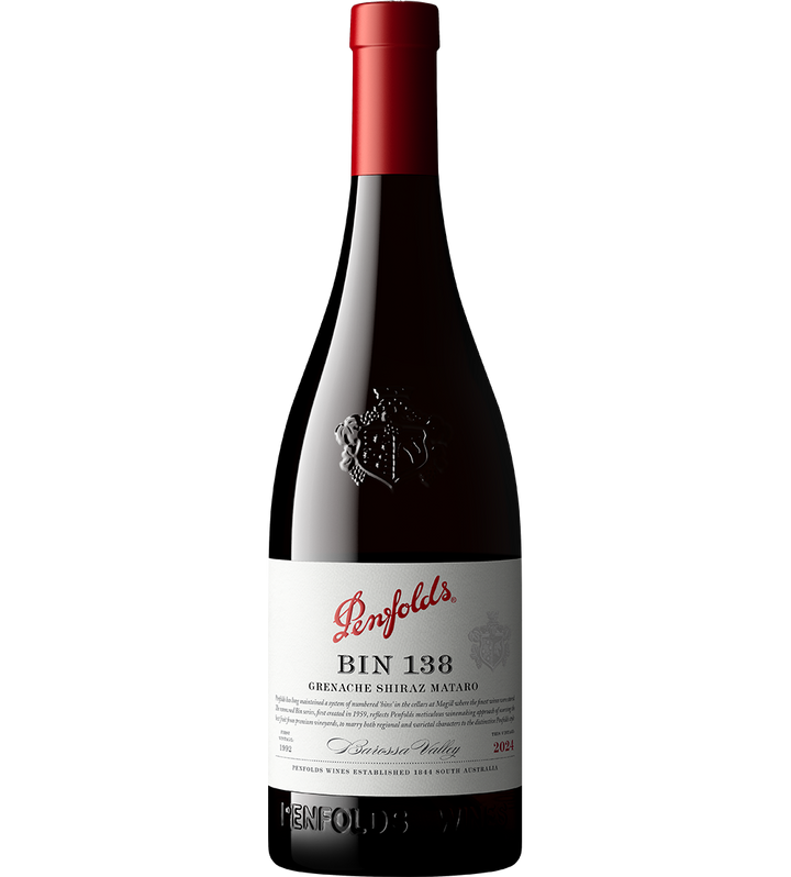 Penfolds Bin 138 Grenache Shiraz Mataro 2024 750ml bottle