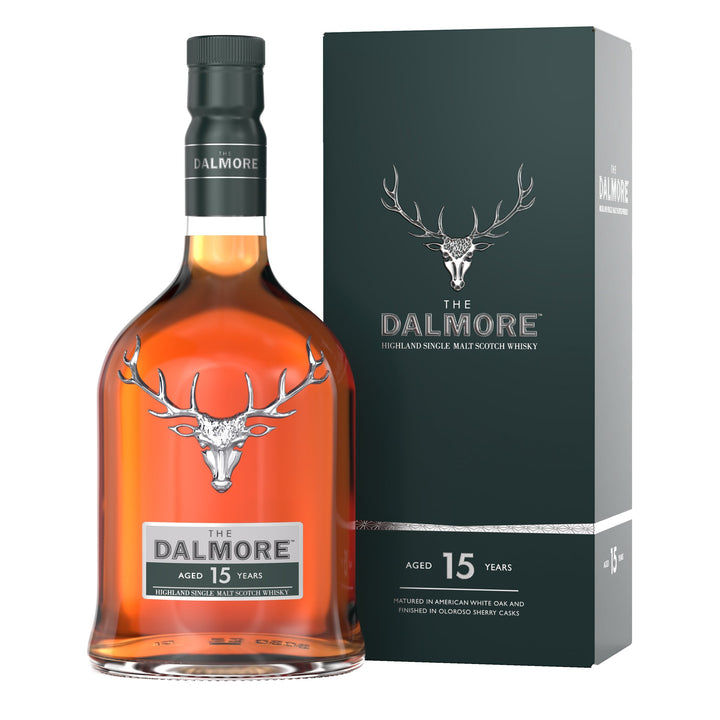 The Dalmore 15 Year Old Single Malt Scotch Whisky 700ml bottle