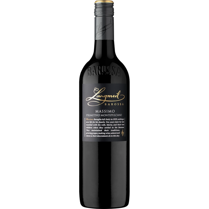 Langmeil Massimo Montepulciano Primitivo 750ml