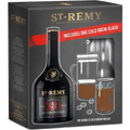 St-Rémy XO Café Glass Gift Pack 700ml — French brandy bottle and cold brew glass presentation gift box