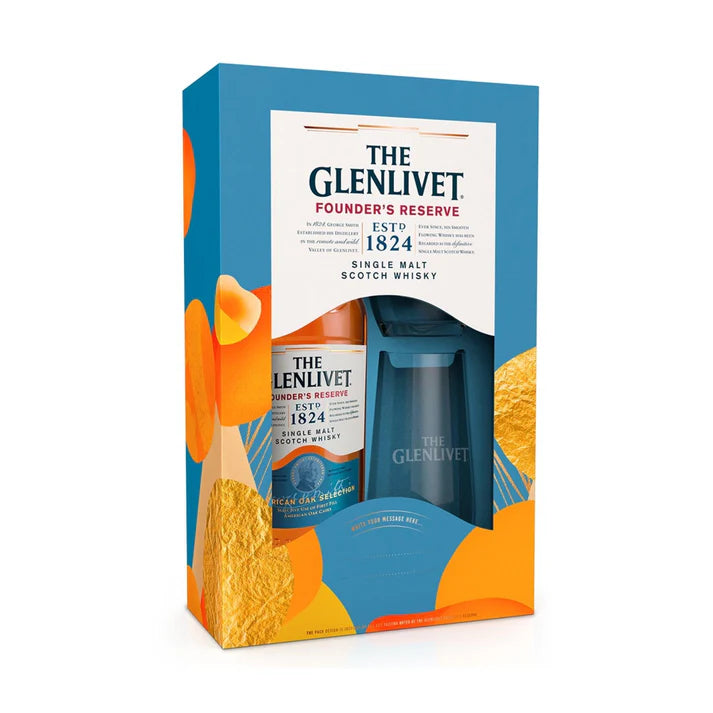 The Glenlivet Founders Reserve Giftpack Single Malt Scotch Whisky 700mL