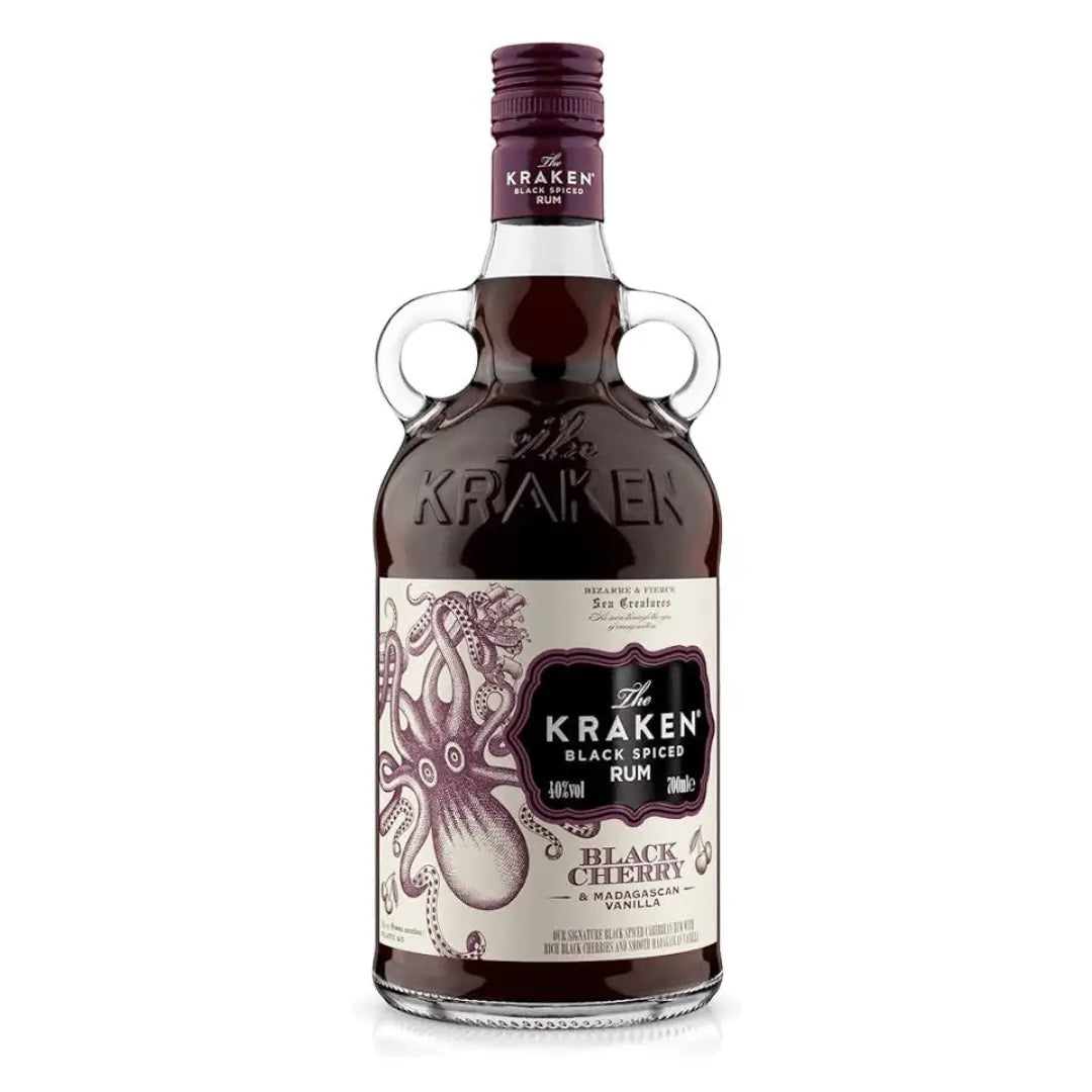 The Kraken Black Cherry & Madagascan Vanilla Rum 700mL